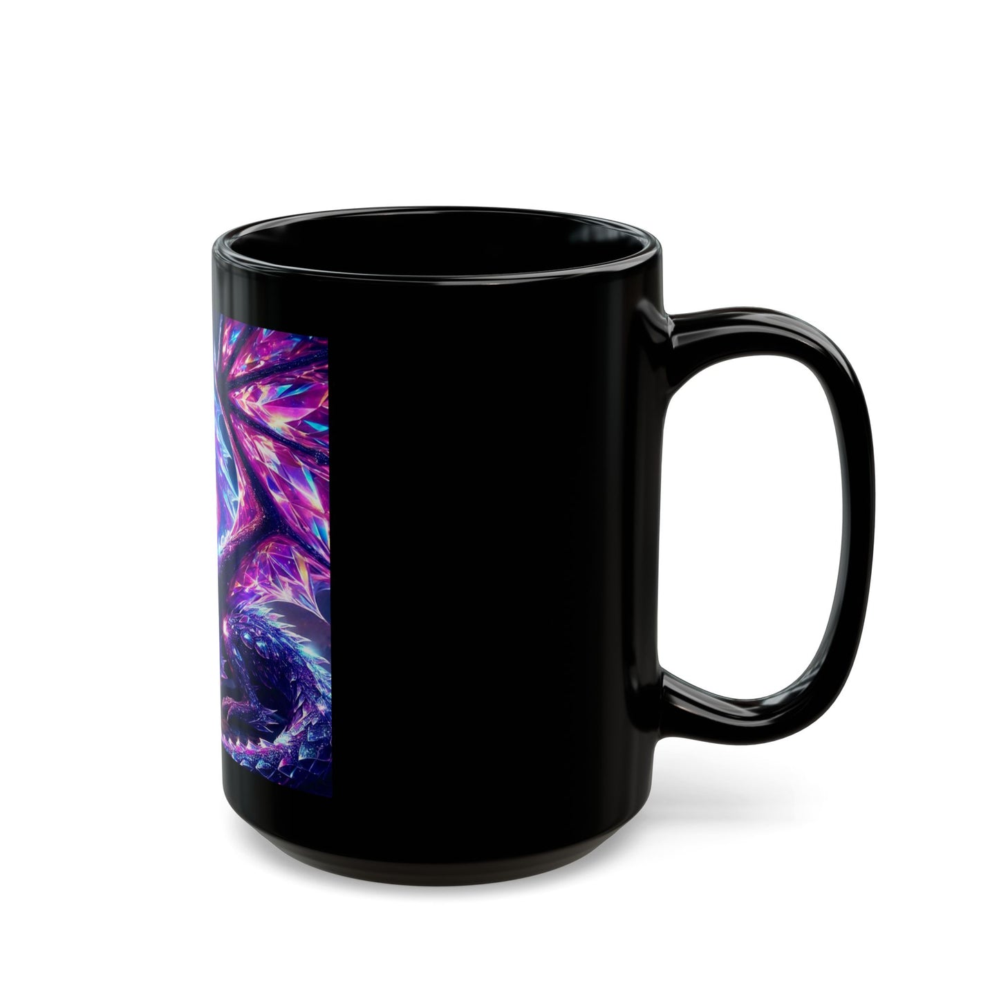 A Fantasy Dragon Coffee Mug - Colorful Magic Design for Coffee Lovers
