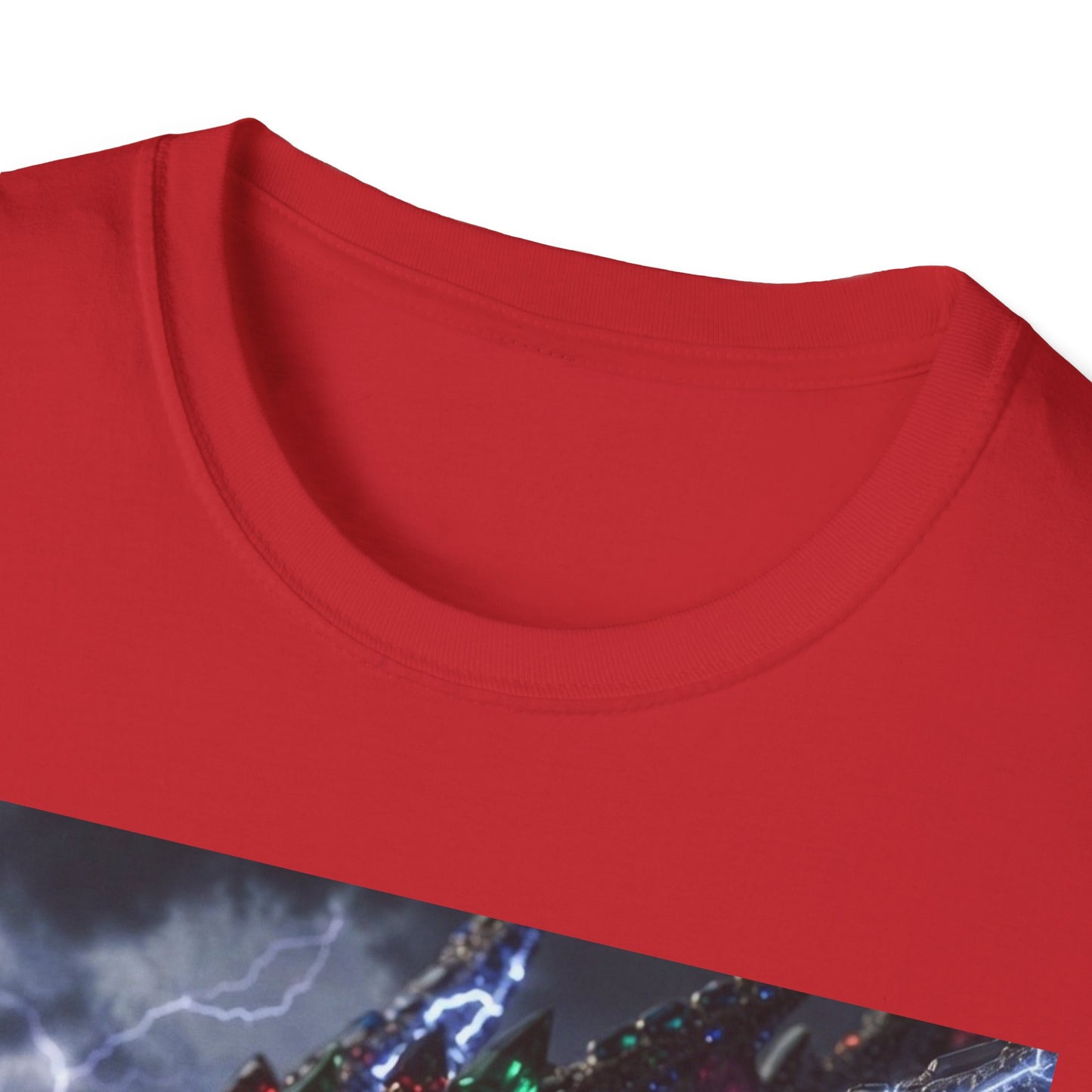 Dragon Lightning T-Shirt — Electric Dark Fantasy Monster Graphic Tee