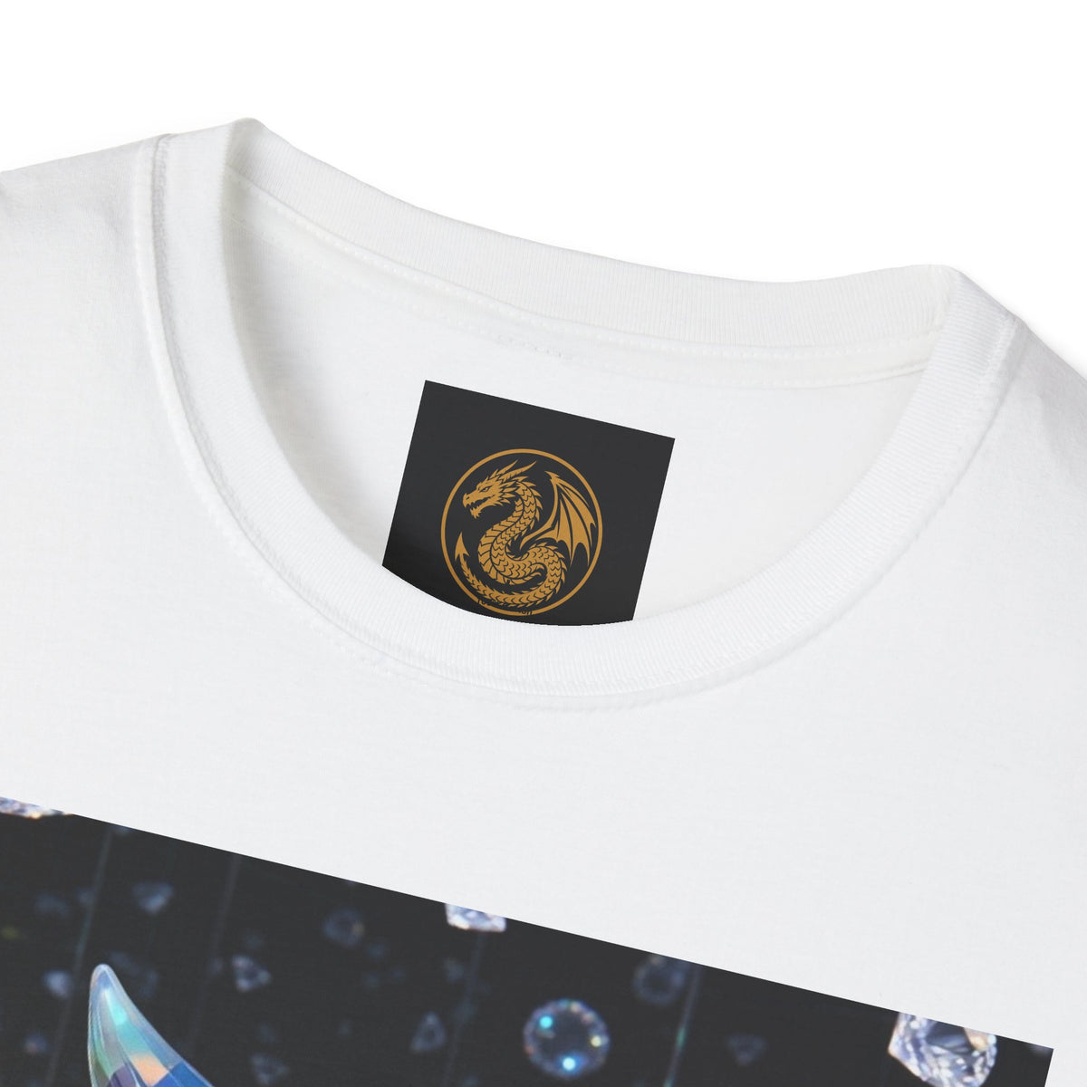 A Crystal Dragon T-Shirt — Sparkling Gem Fantasy Tee