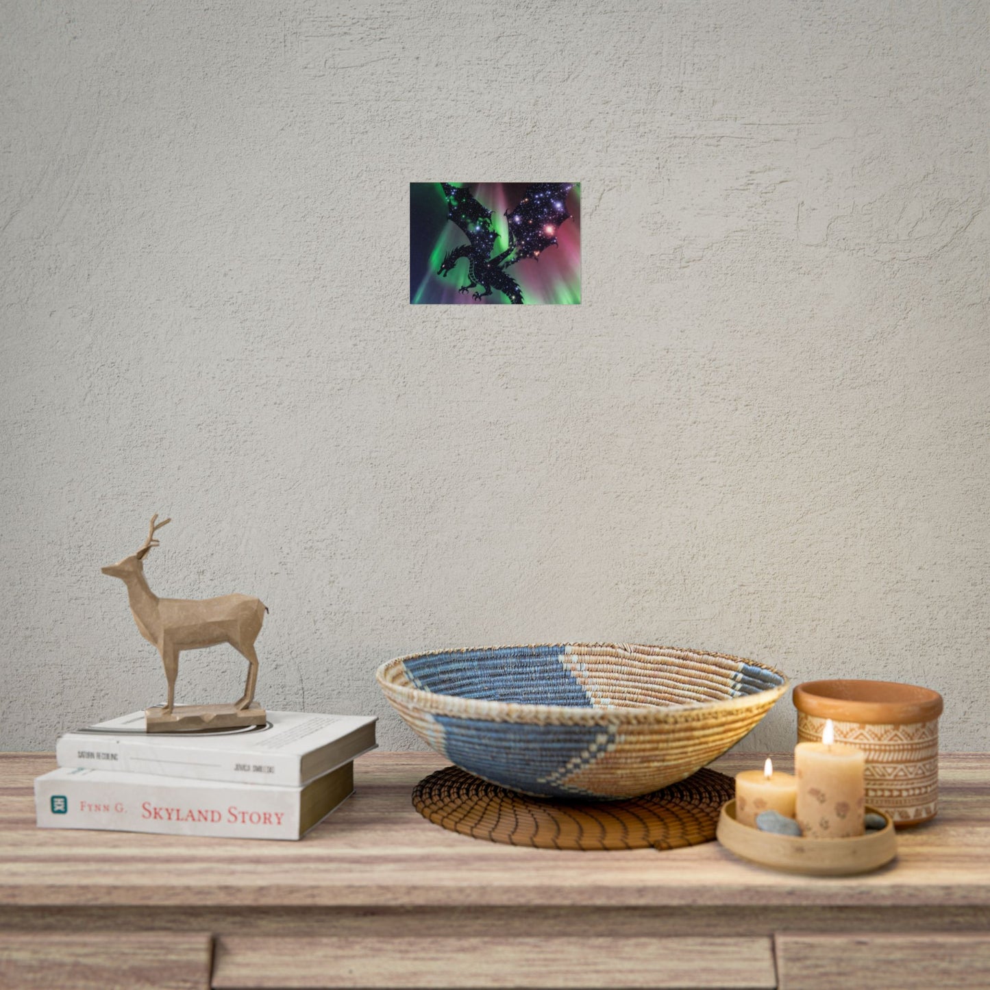 Dragon Aurora Poster