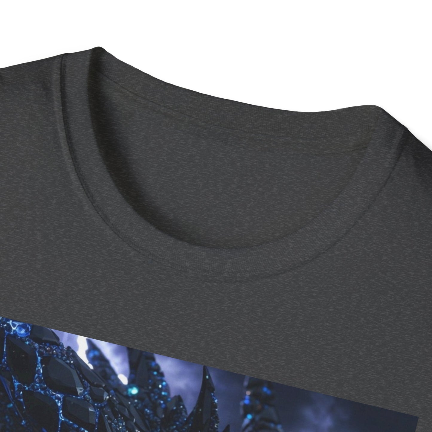 Lightning Godzilla T-Shirt – Neon Blue Monster Tee