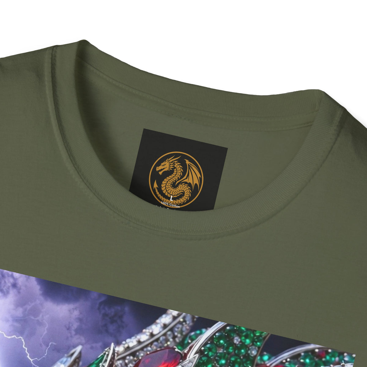 Electric Dragon Graphic T-Shirt