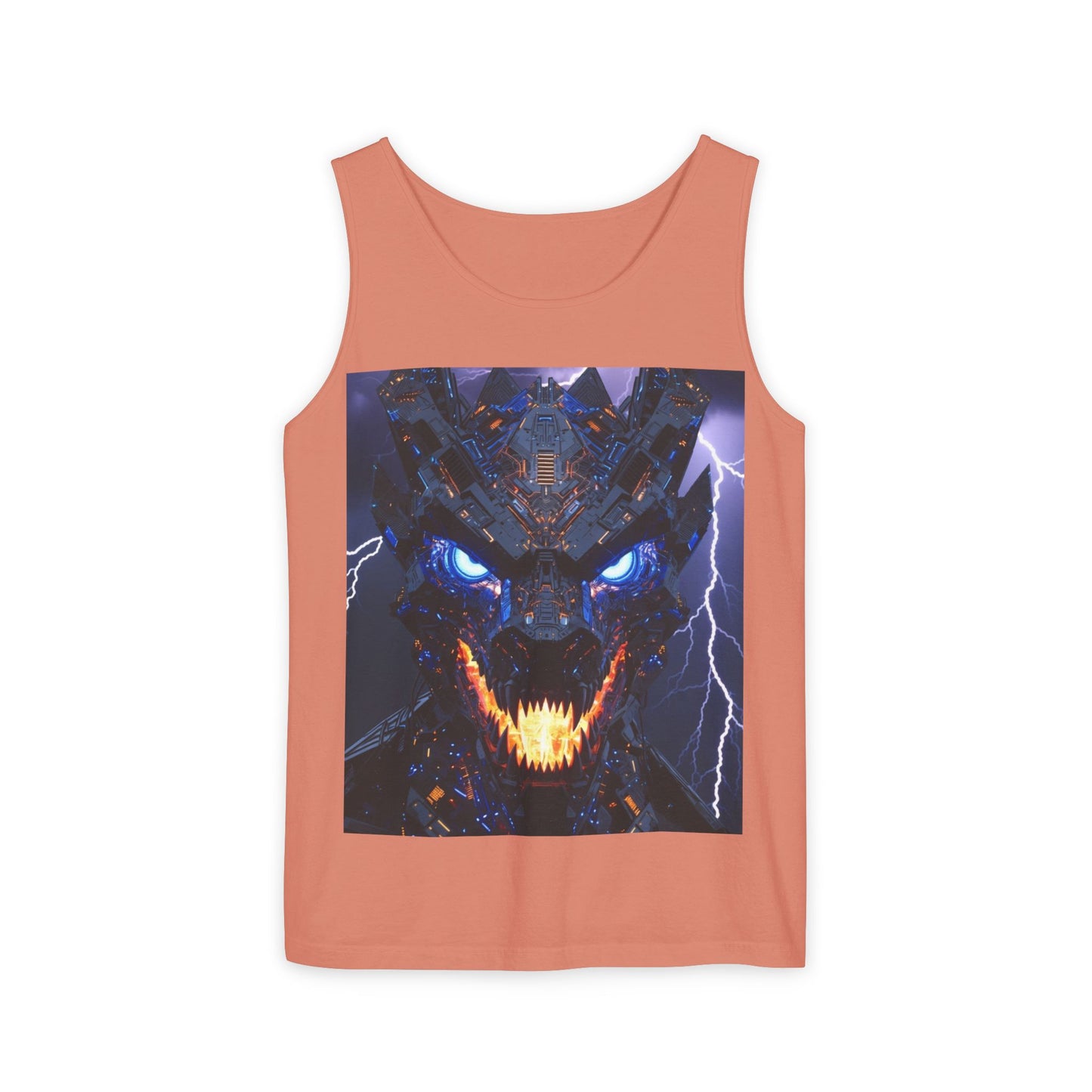 Dragon Storm Tank Top – Fierce Lightning Dragon Graphic Tank