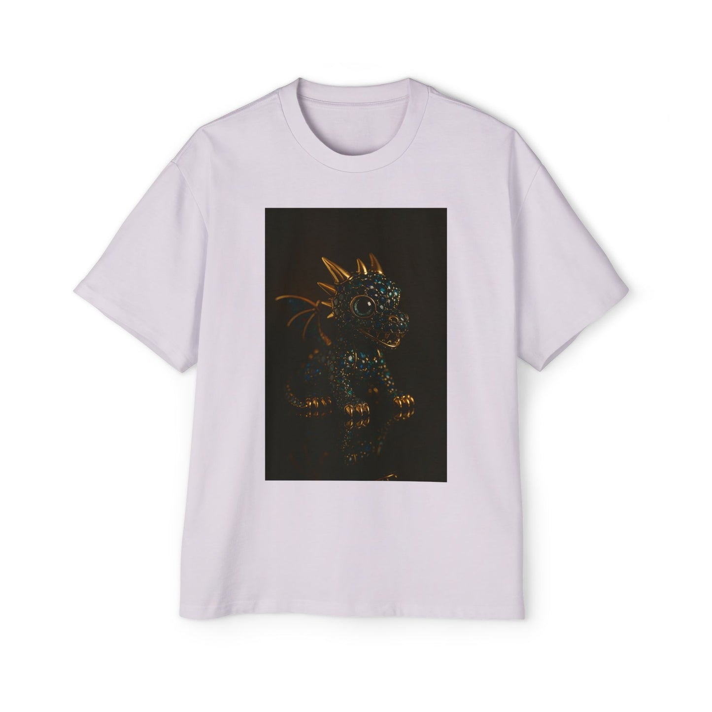 A Dragon Design Oversized Tee, Casual Wear, Graphic Shirt, Gift for Fantasy Lovers, Unique T-Shirt, Perfect for Festivals and Everyday