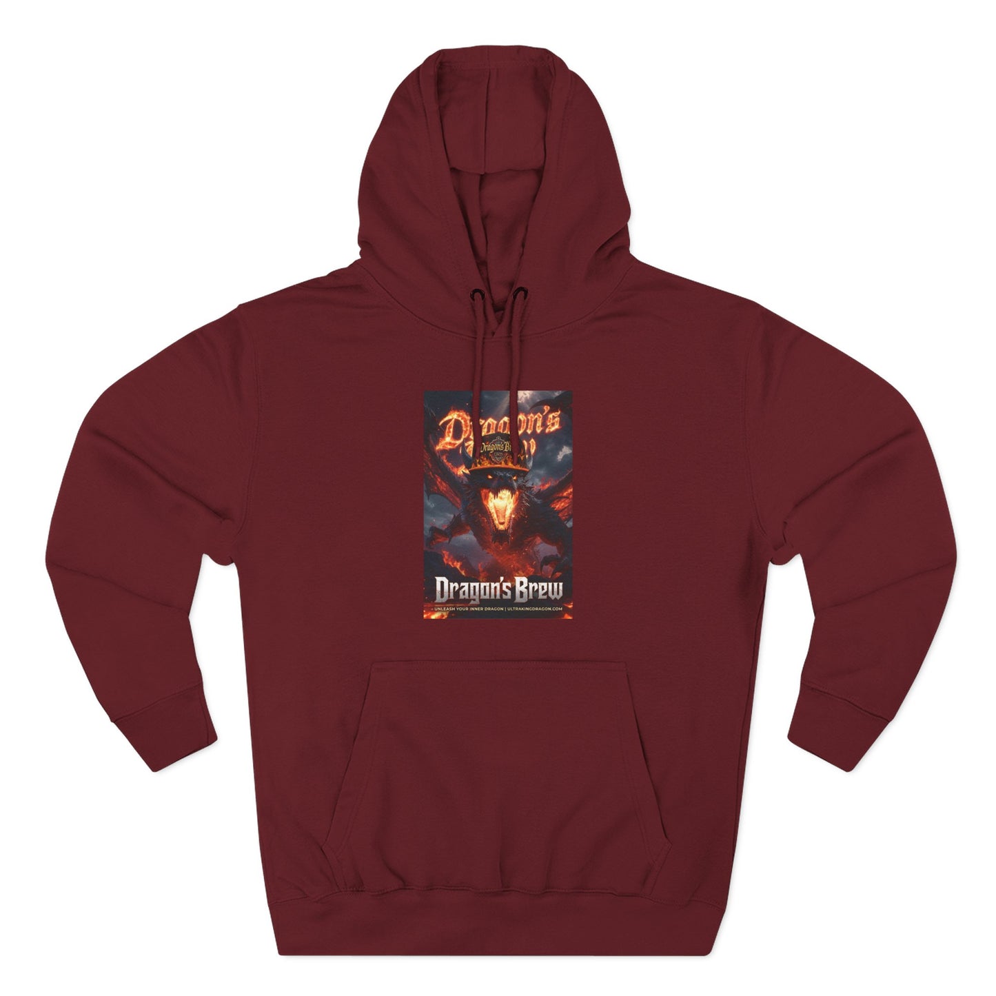 Dragons Brew Three-Panel Fleece Hoodie