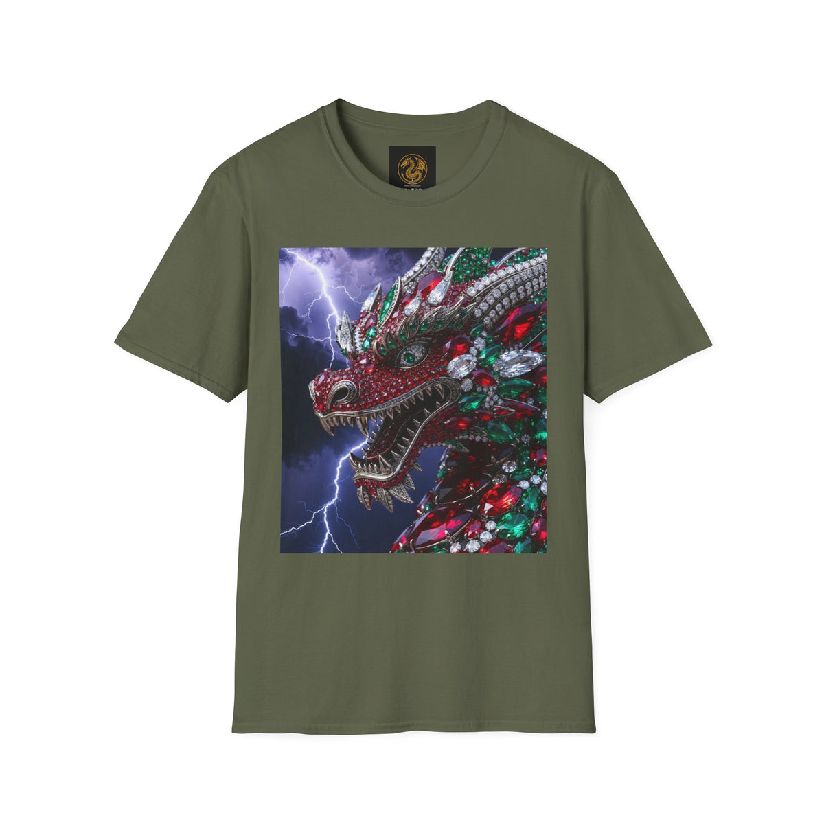 Electric Dragon Graphic T-Shirt