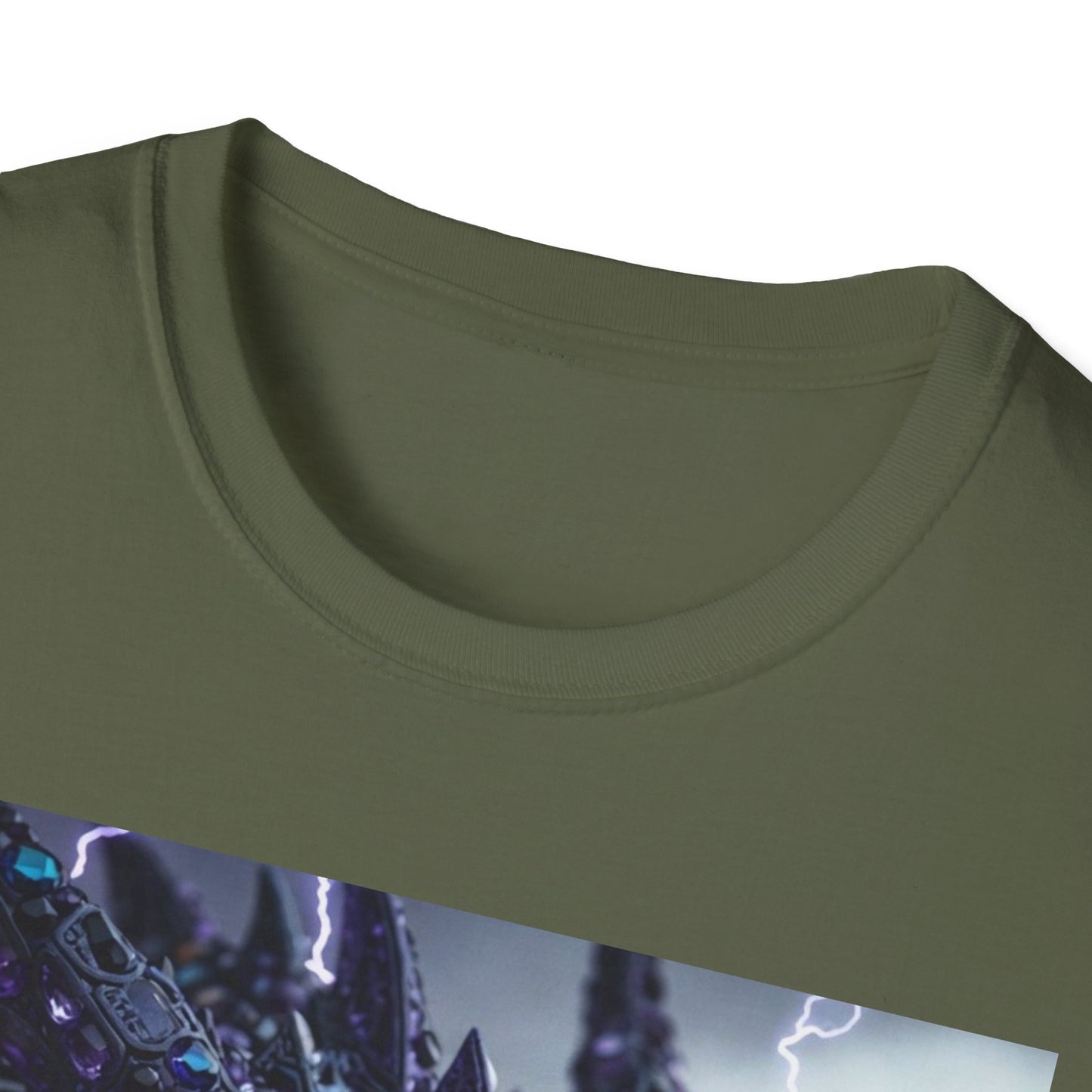 Dragon Lightning T-Shirt — Neon Electric Fantasy Graphic Tee