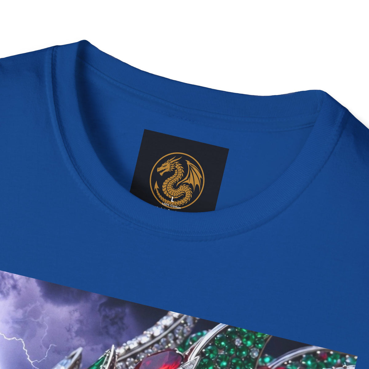 Electric Dragon Graphic T-Shirt