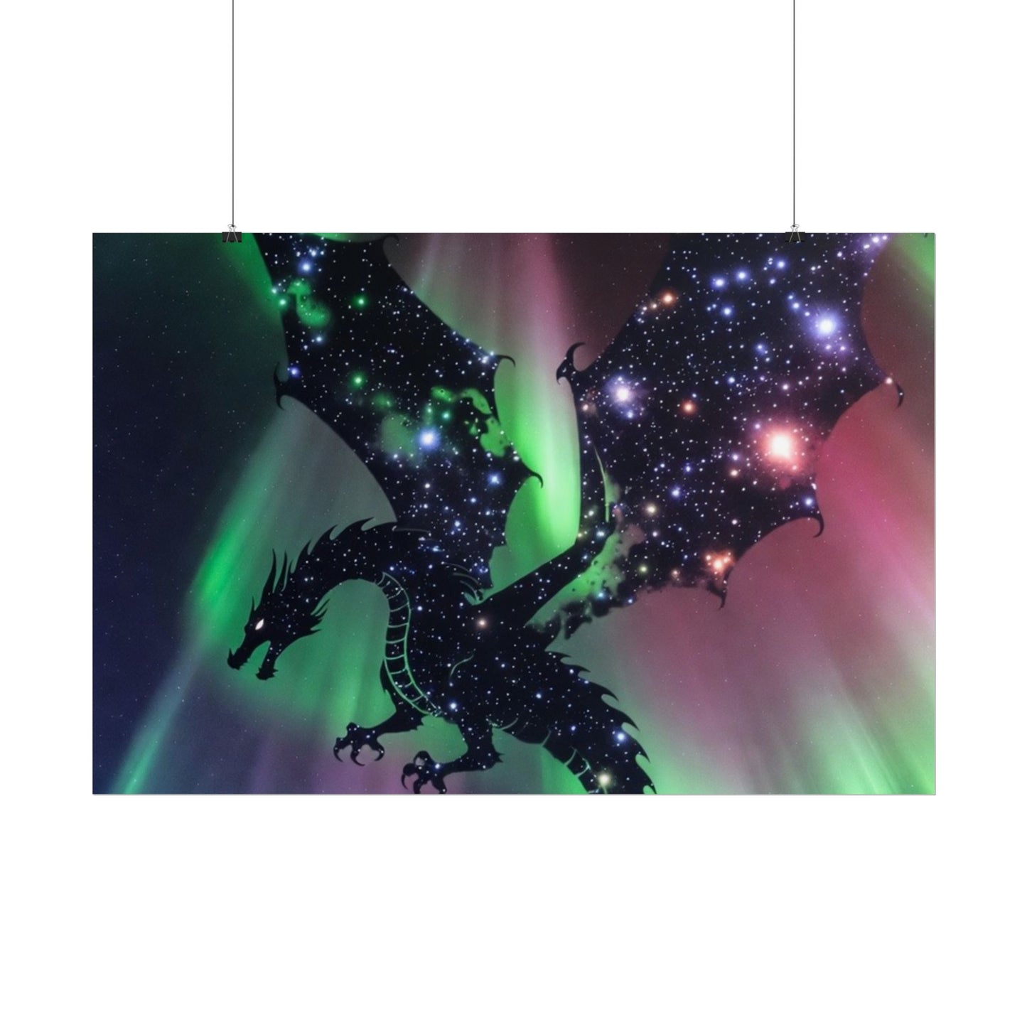 Dragon Aurora Poster