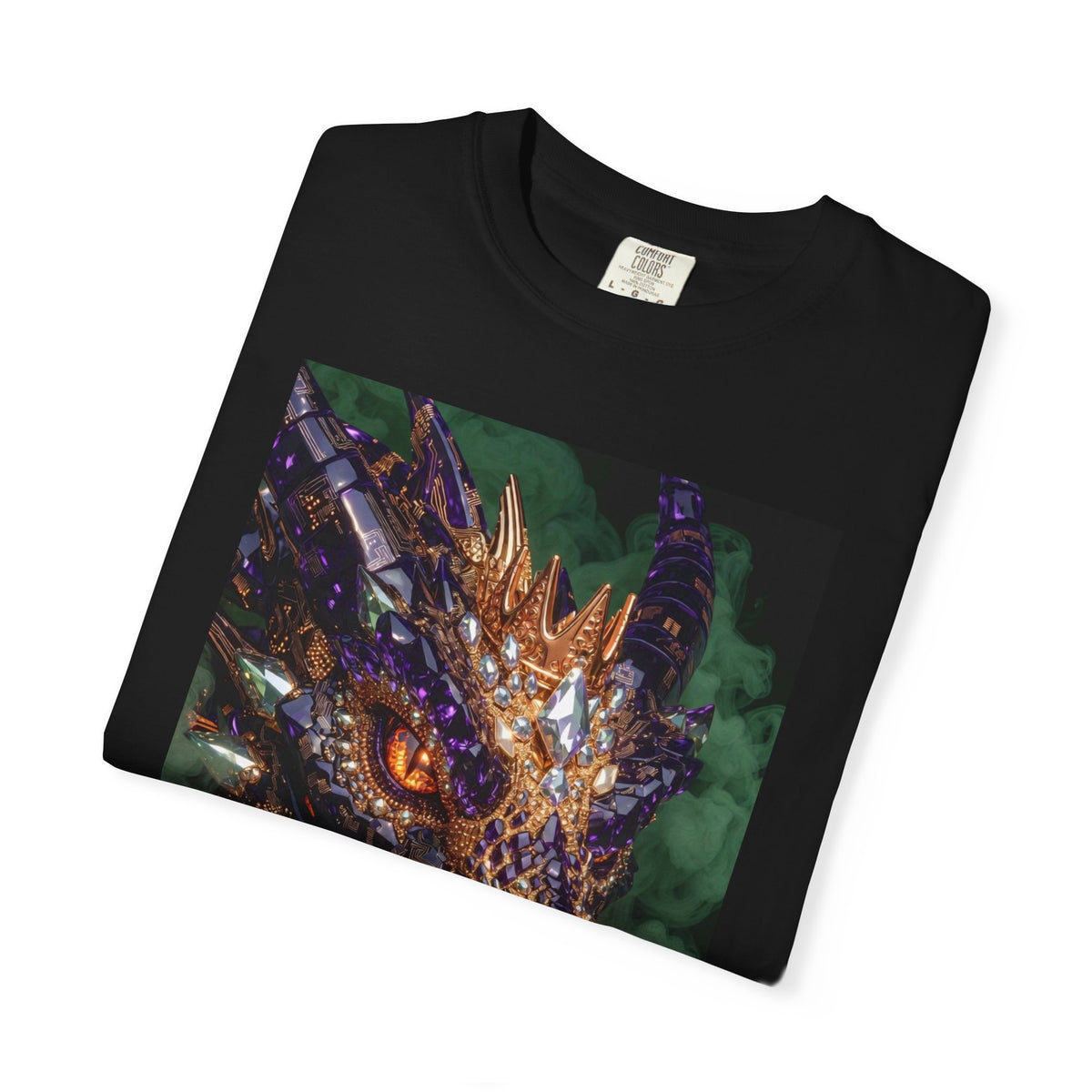 A Dragon Pocket Graphic T‑Shirt — Fiery Fantasy Chest Print