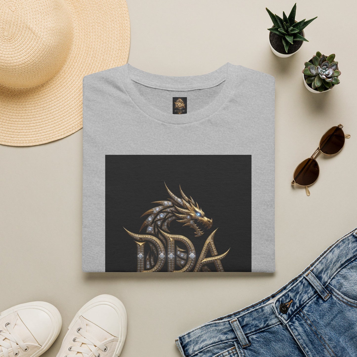 A Dragon Crest T-Shirt — Divine Dragon Armor Logo Tee