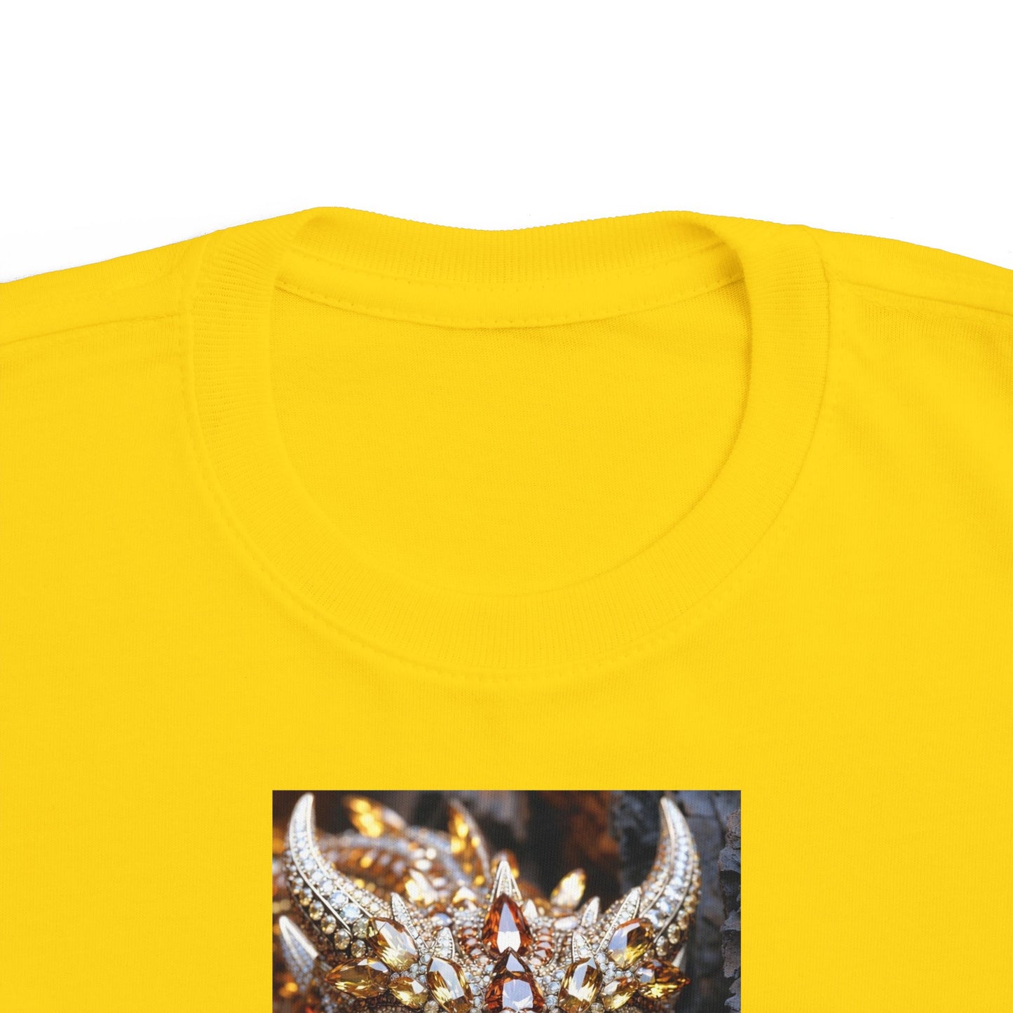 Toddler Tee — Fierce Gold Dragon Graphic Shirt