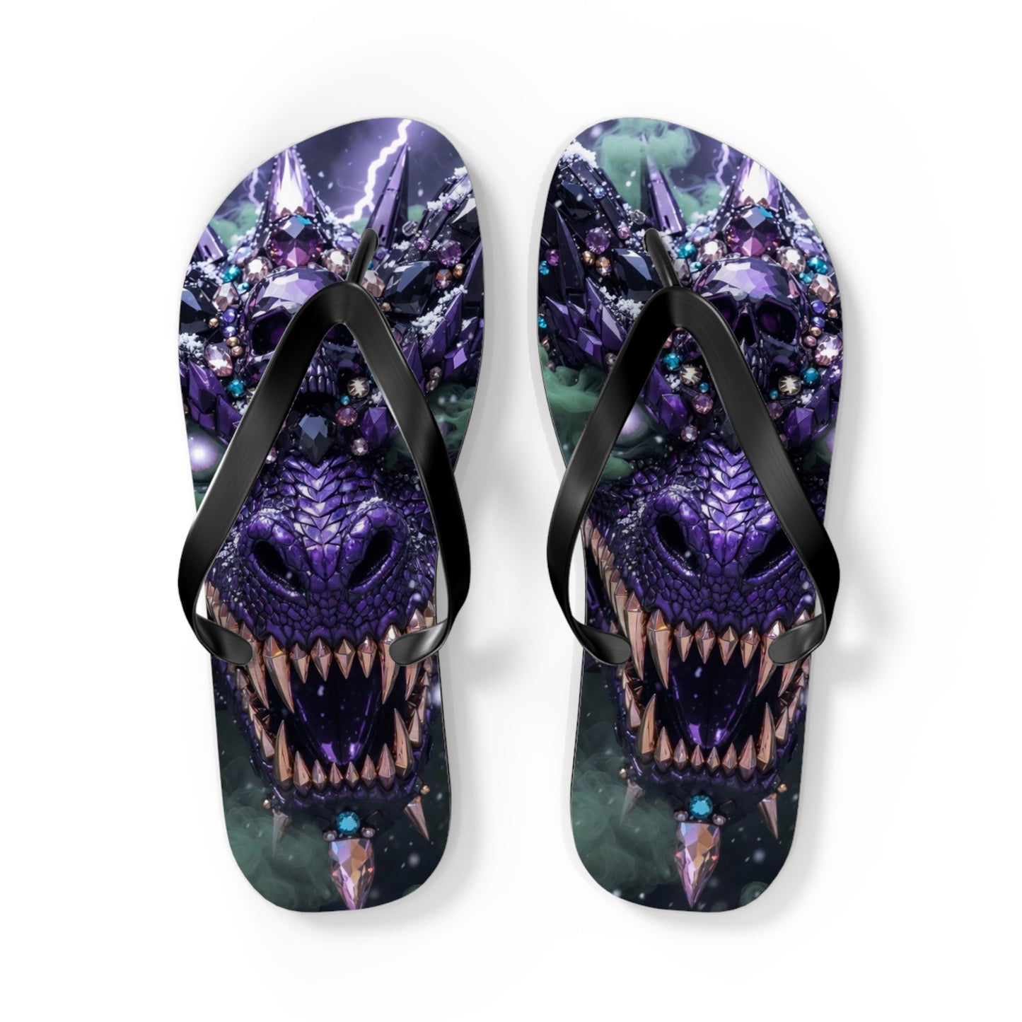 A Dragon Kings Flip Flops — Beach Sandals