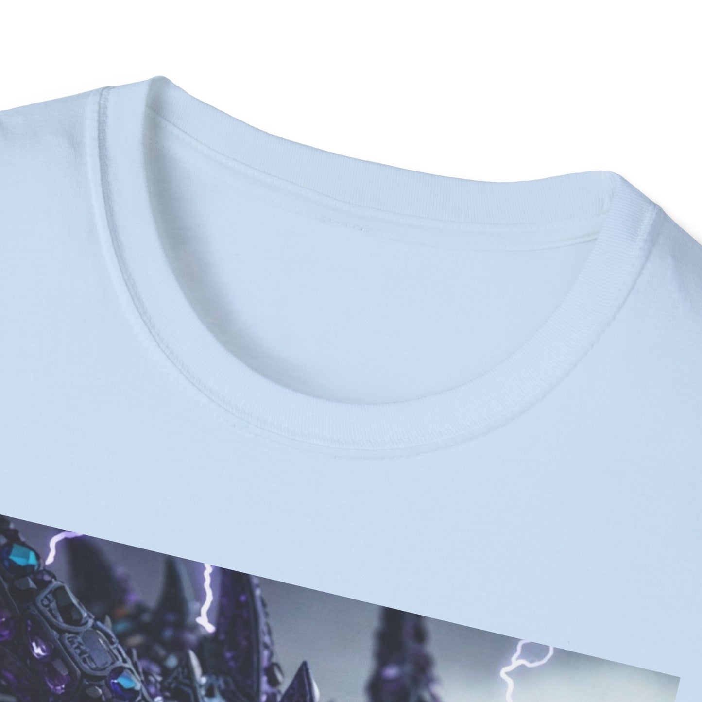 Dragon Lightning T-Shirt — Neon Electric Fantasy Graphic Tee