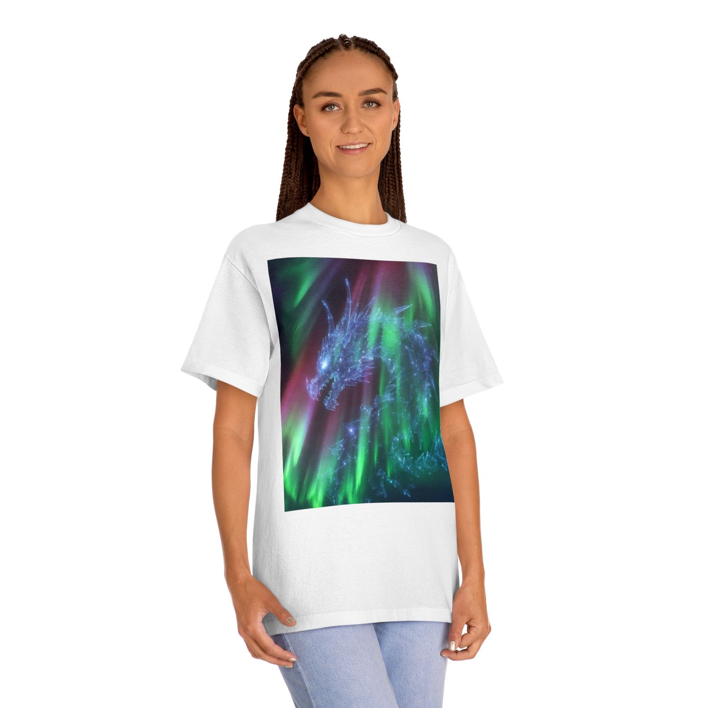 Aurora Unicorn Tee — Northern Lights Fantasy Graphic T-Shirt