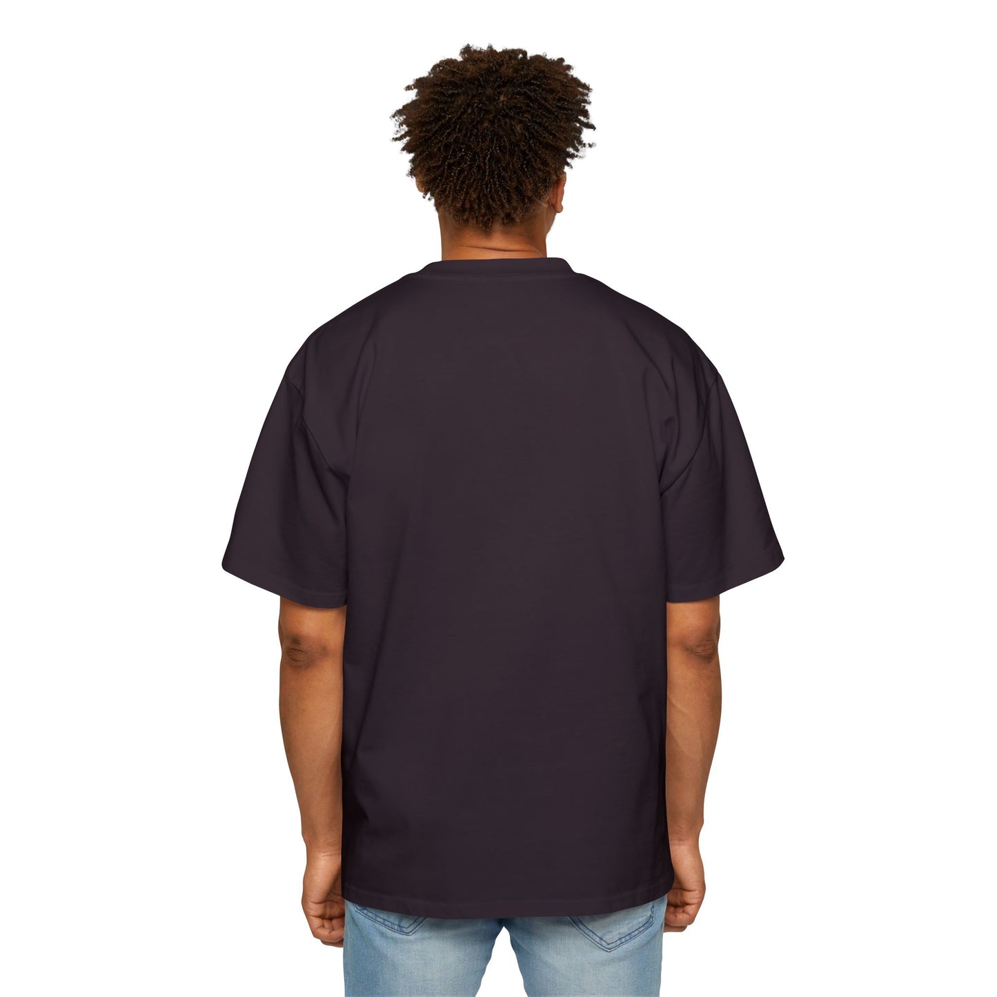 Men's Oversized Cosmic Art Tee - Unique Space Graphic T-Shirt for Casual Wear, Sci-Fi Lovers, Gift for Birthdays, Festivals, Art Enthusiasts