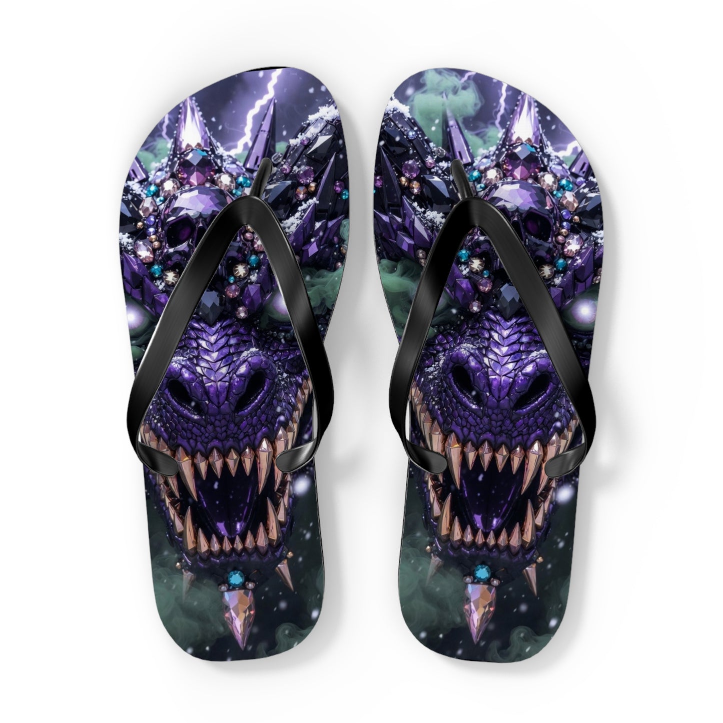 A Dragon Kings Flip Flops — Beach Sandals