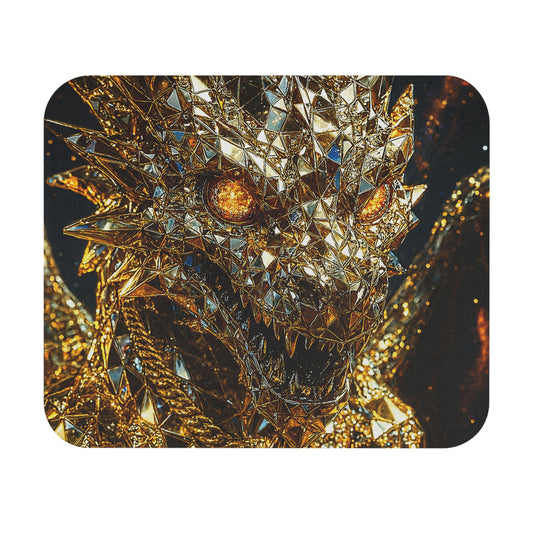Mystical Dragon Mouse Pad - Fantasy Gaming Décor