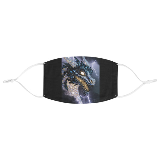Dragon Lightning Face Mask — Storm Dragon Graphic Protective Mask