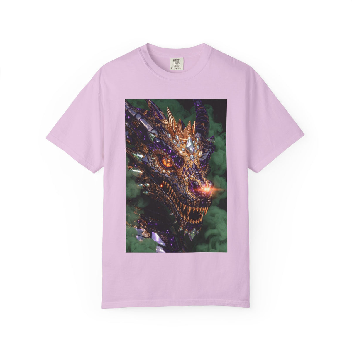 A Dragon Pocket Graphic T‑Shirt — Fiery Fantasy Chest Print