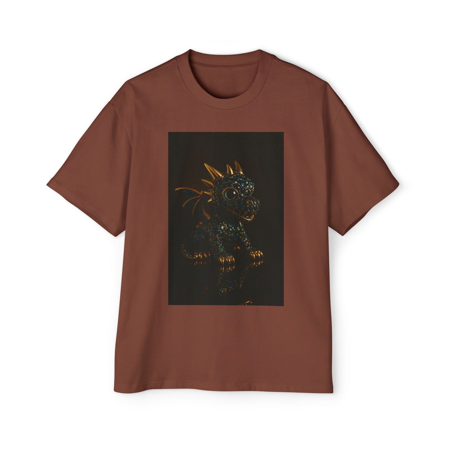A Dragon Design Oversized Tee, Casual Wear, Graphic Shirt, Gift for Fantasy Lovers, Unique T-Shirt, Perfect for Festivals and Everyday