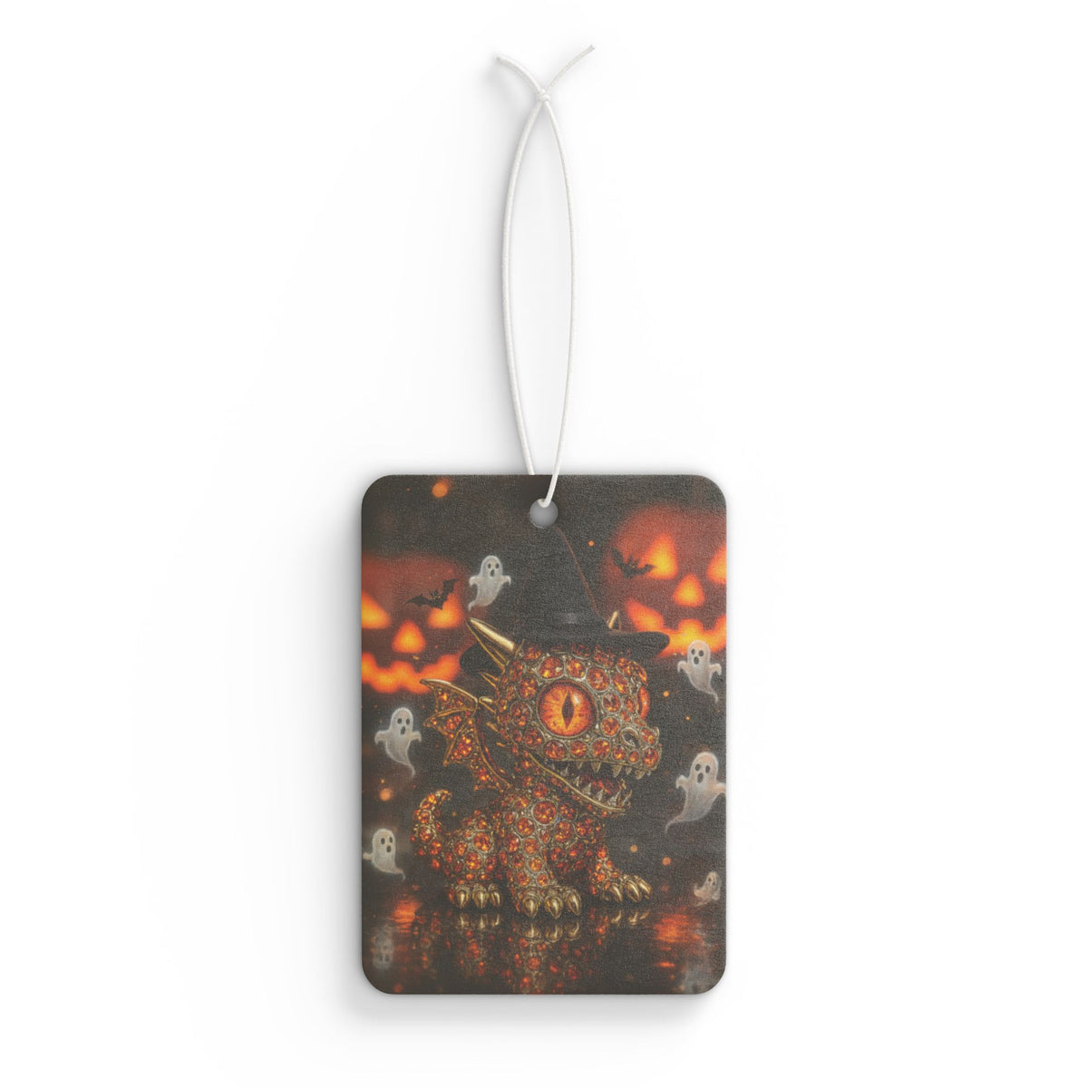 A Halloween Dragon Car Air Freshener, Spooky Decor, Auto Fragrance, Unique Gift, Witchy Accessory, Car Accessories