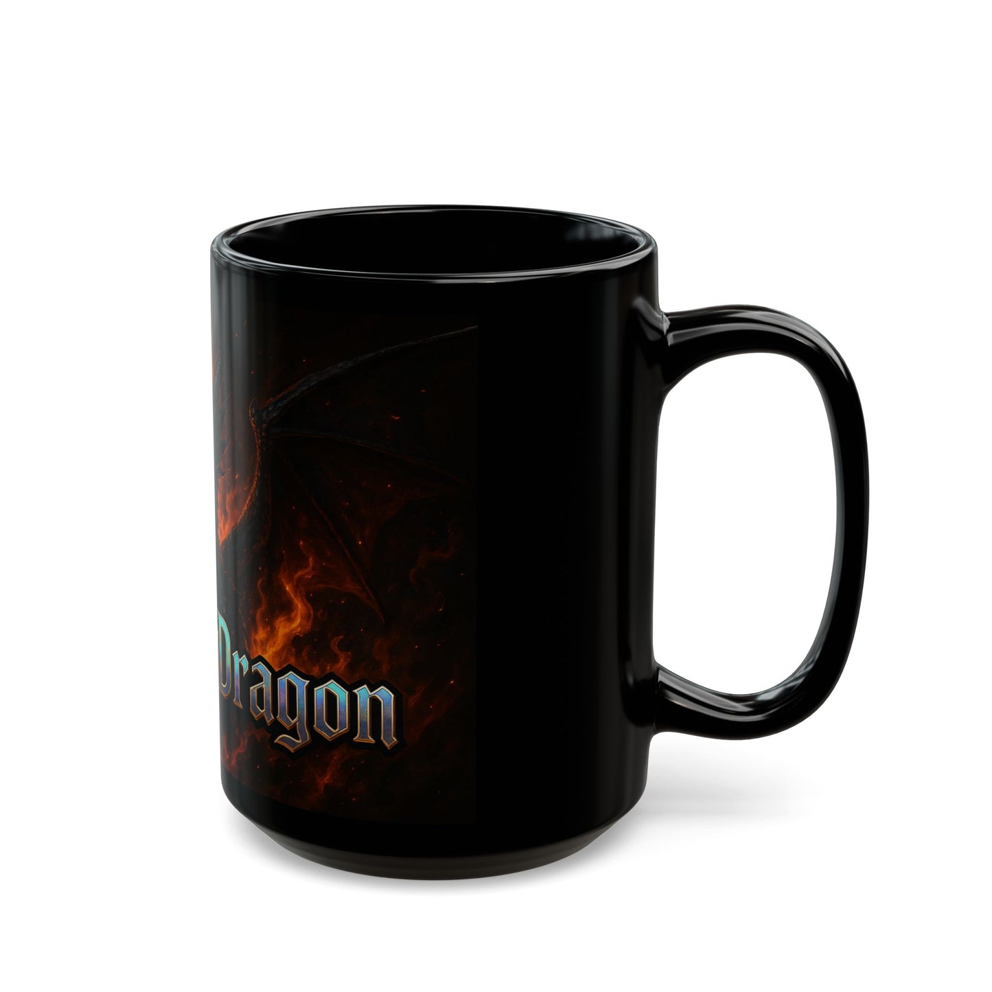 Dragon Fantasy Mug, Black Mug with Ultra King Dragon Design, Perfect Gift for Gamers, Ideal for Coffee Lovers, Fantasy Themed, 11oz [...]