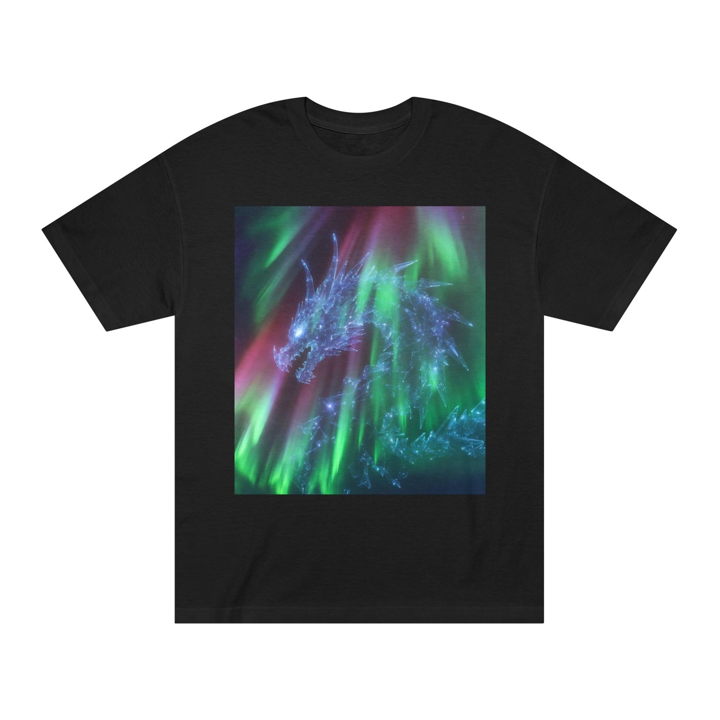 Aurora DRAGON Tee — Northern Lights Fantasy Graphic T-Shirt