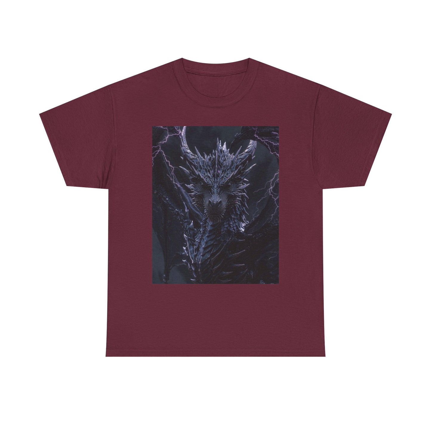 Dark Dragon Tee — Dark Fantasy Gothic Dragon Graphic Shirt