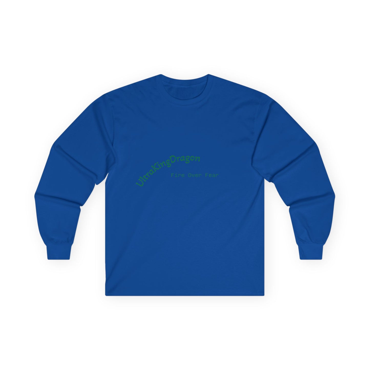 Minimalist 'Vibes Over Fear' Long Sleeve Tee