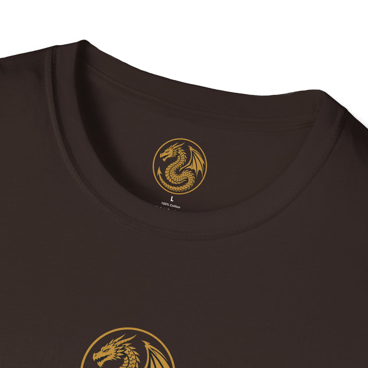 Golden Serpent Symbol T-Shirt