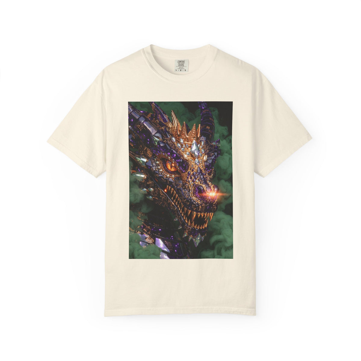 A Dragon Pocket Graphic T‑Shirt — Fiery Fantasy Chest Print