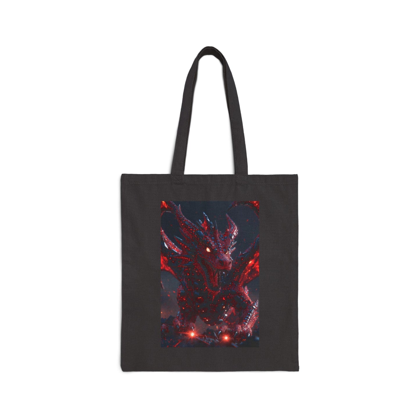 A dragon Cotton Canvas Tote Bag