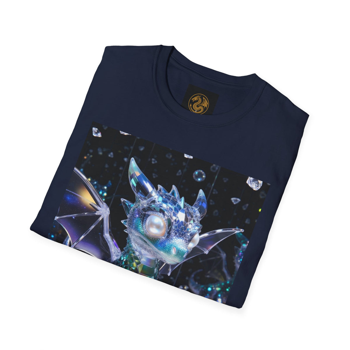 A Crystal Dragon T-Shirt — Sparkling Gem Fantasy Tee