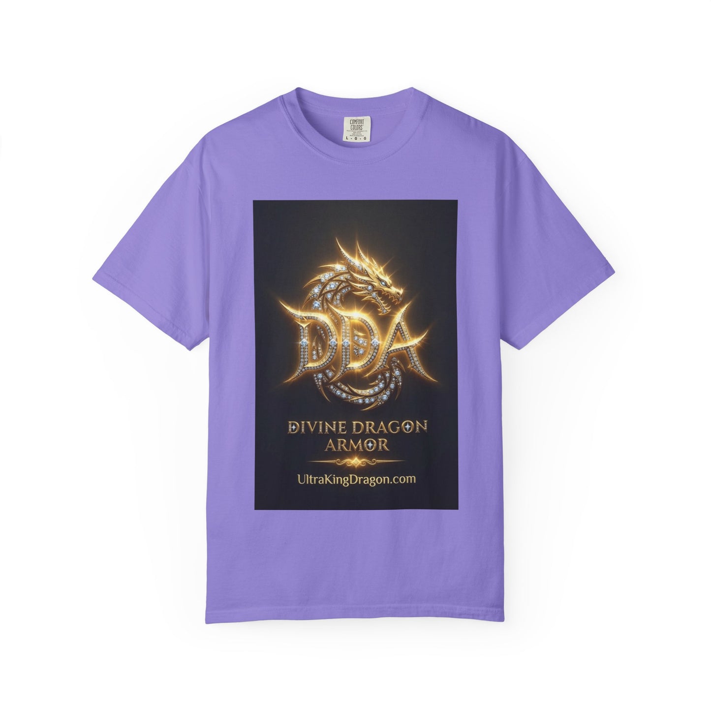 A DIVINE DRAGON ARMOR MEN OR WOMANS Garment-Dyed T-shirt