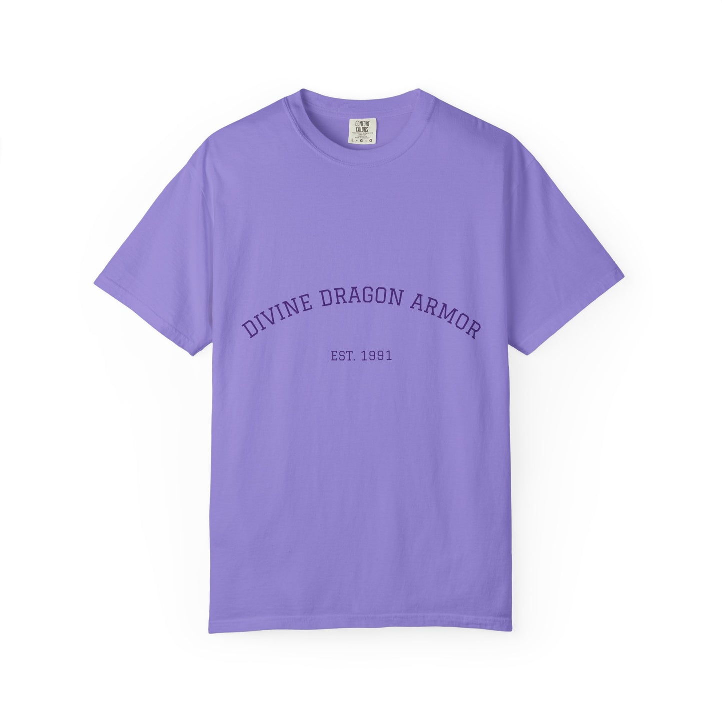 A Divine Dragon Armor Tee — Vintage 'Est. 1991' Graphic T-Shirt