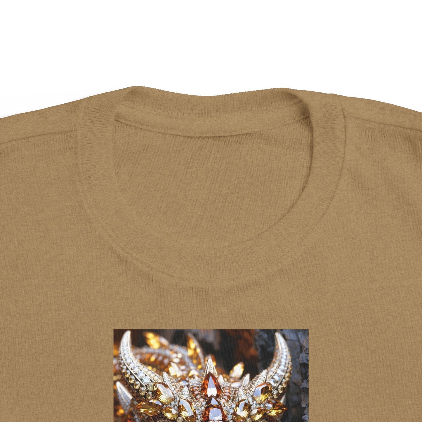 Toddler Tee — Fierce Gold Dragon Graphic Shirt