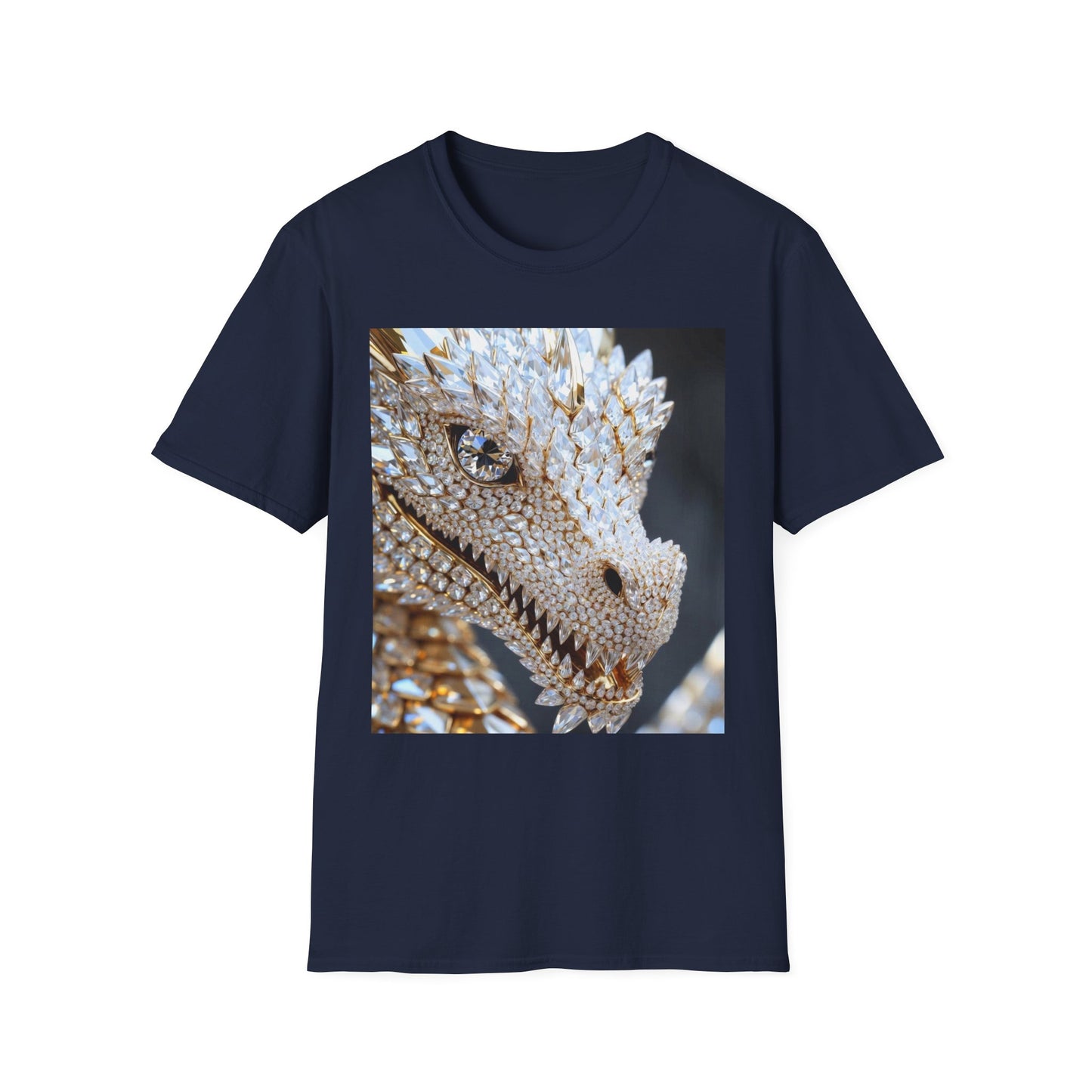 Bejeweled Dragon Graphic T-Shirt