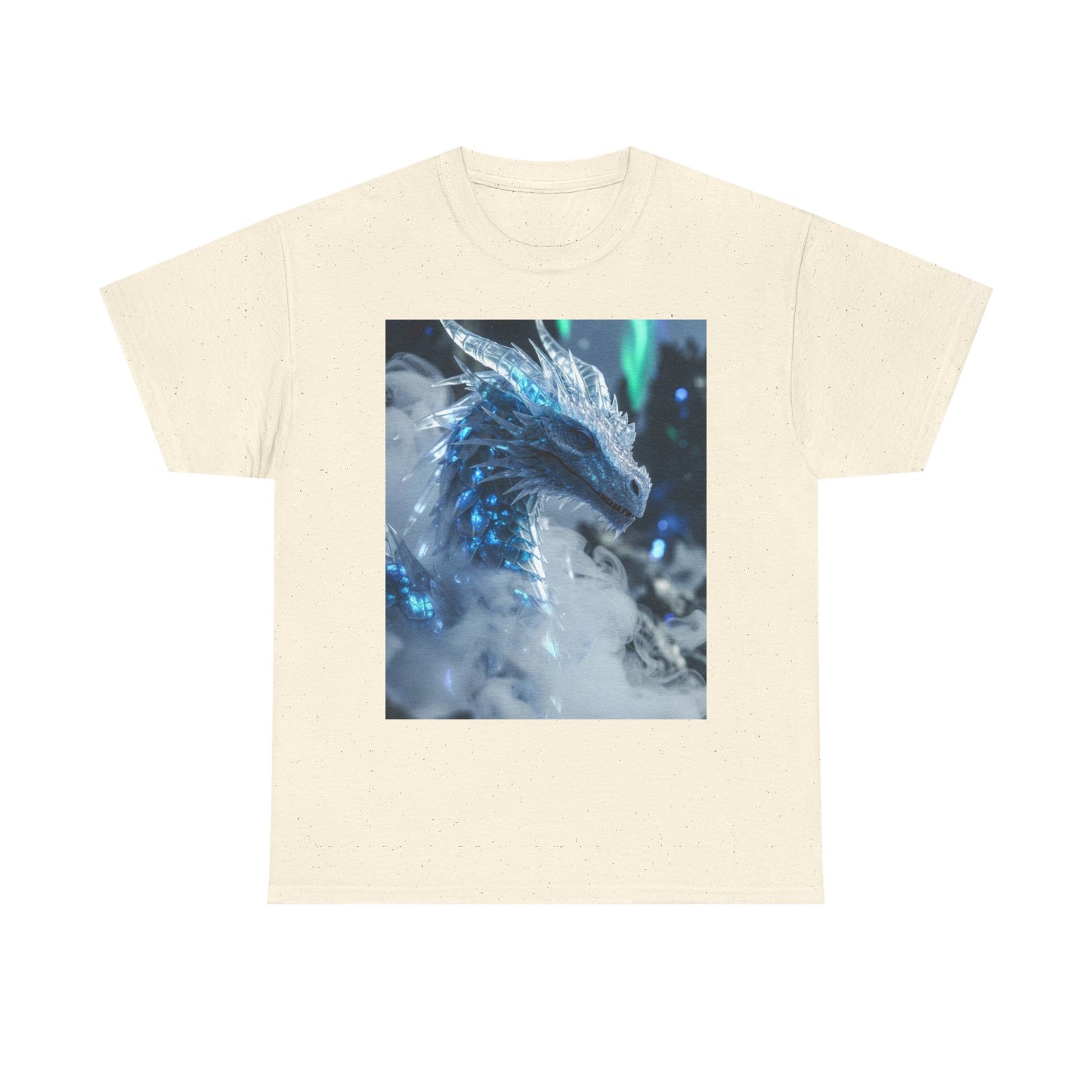 Ice Dragon Graphic Tee — Fantasy Dragon Art T-Shirt