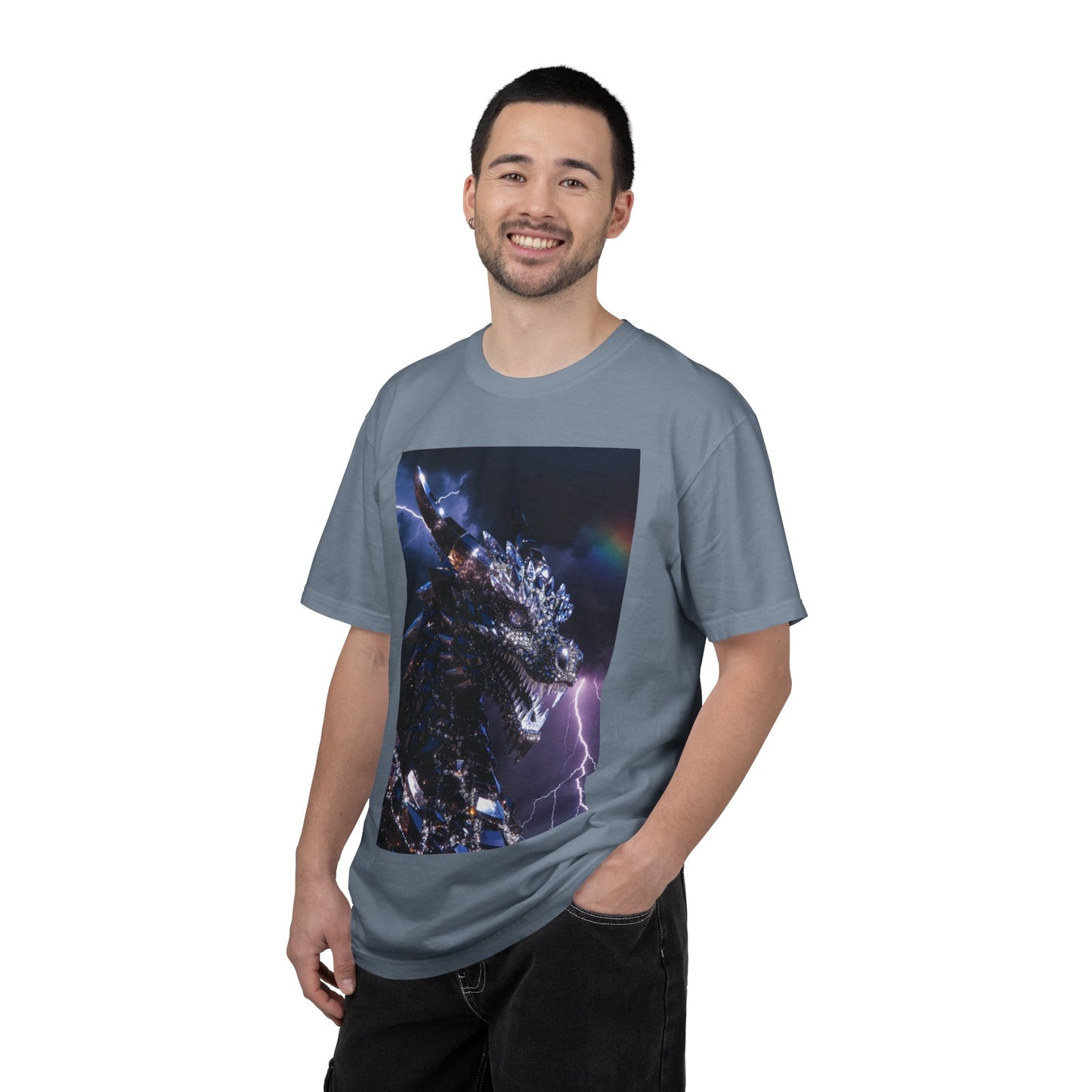 Dragon Lightning T-Shirt — Epic Kaiju Monster Graphic Tee