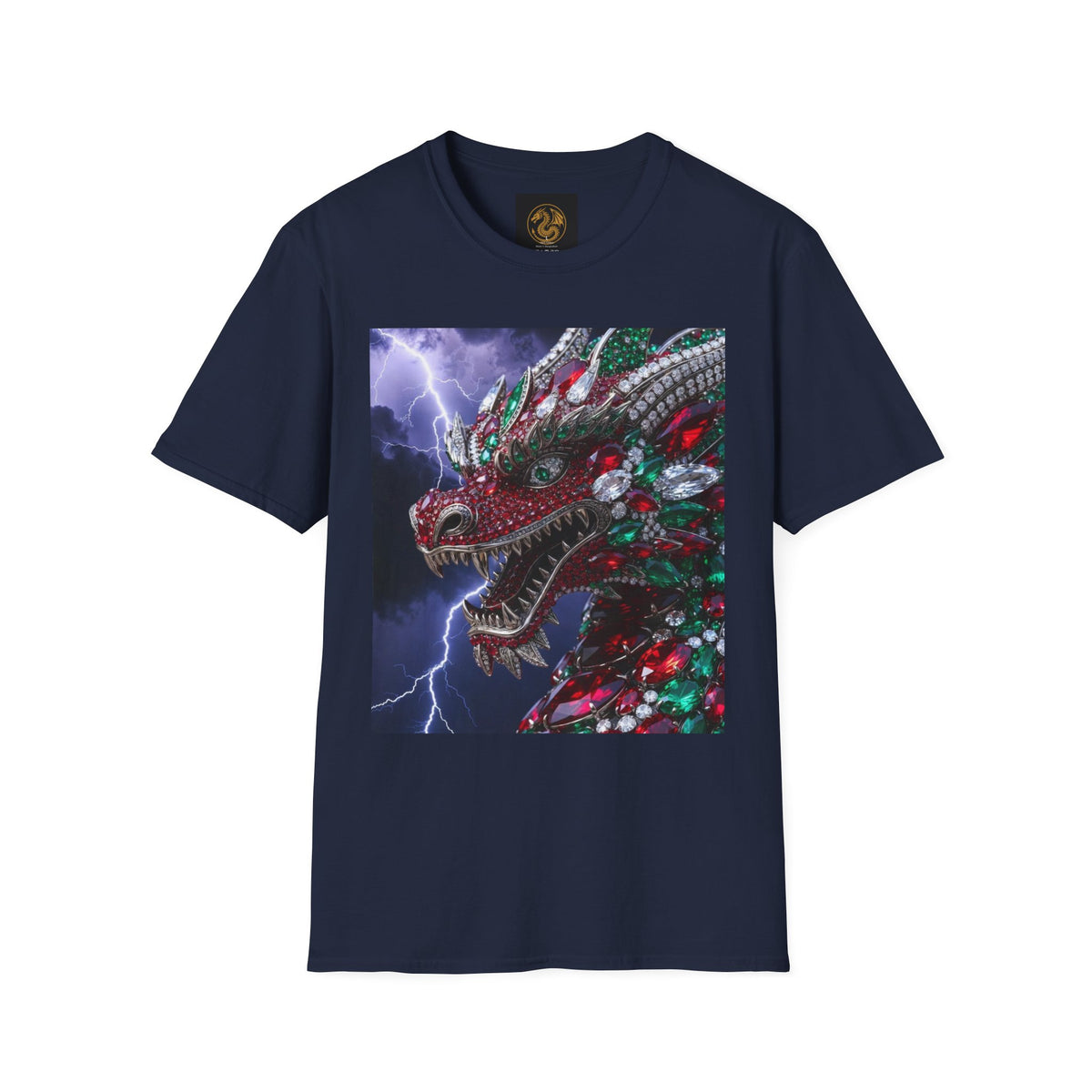 Electric Dragon Graphic T-Shirt