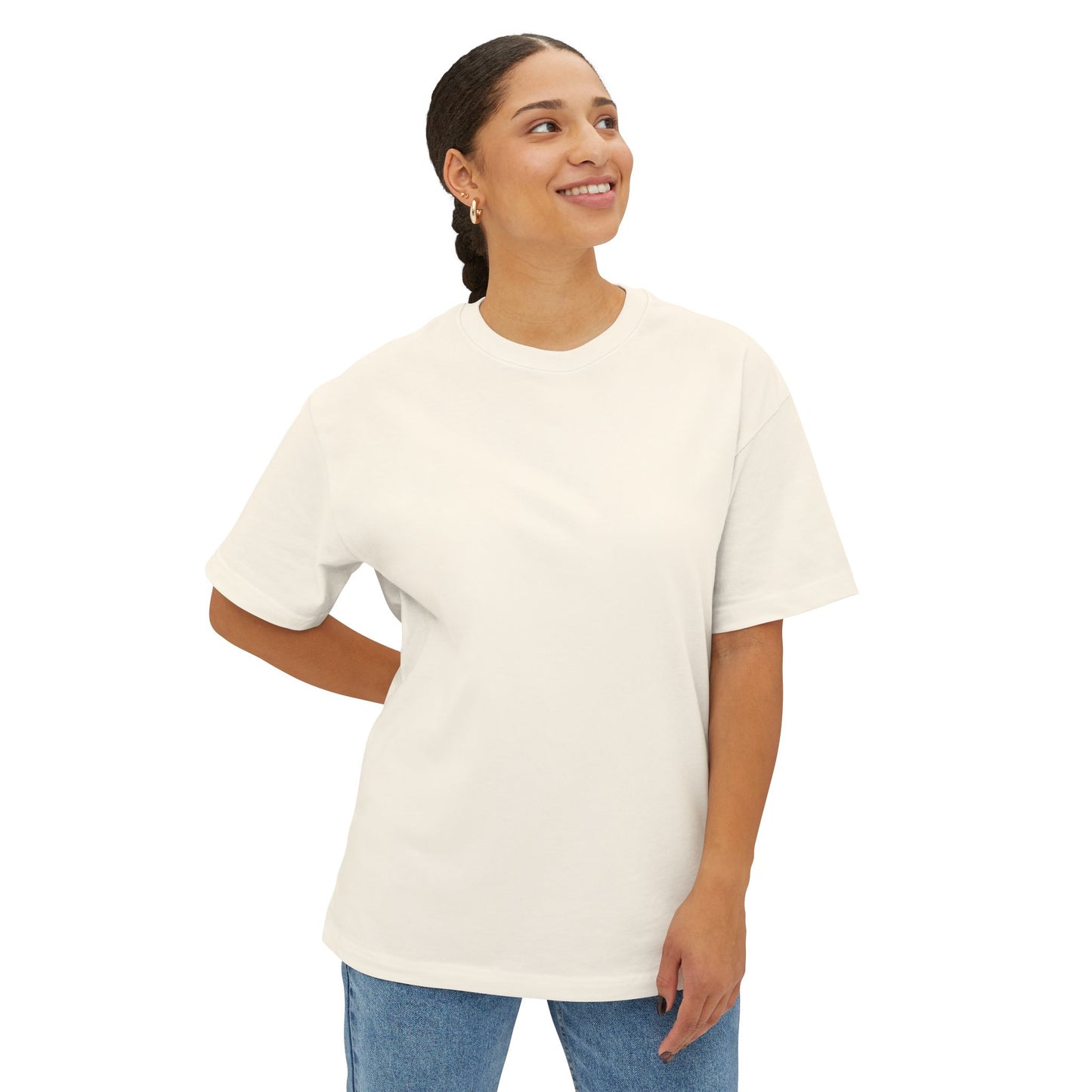 Unisex Oversized Boxy Tee - Relaxed Fit Shirt for Casual Wear, Perfect Gift for Birthdays, Holidays, Lounge, Everyday Style, Uplifting [...]