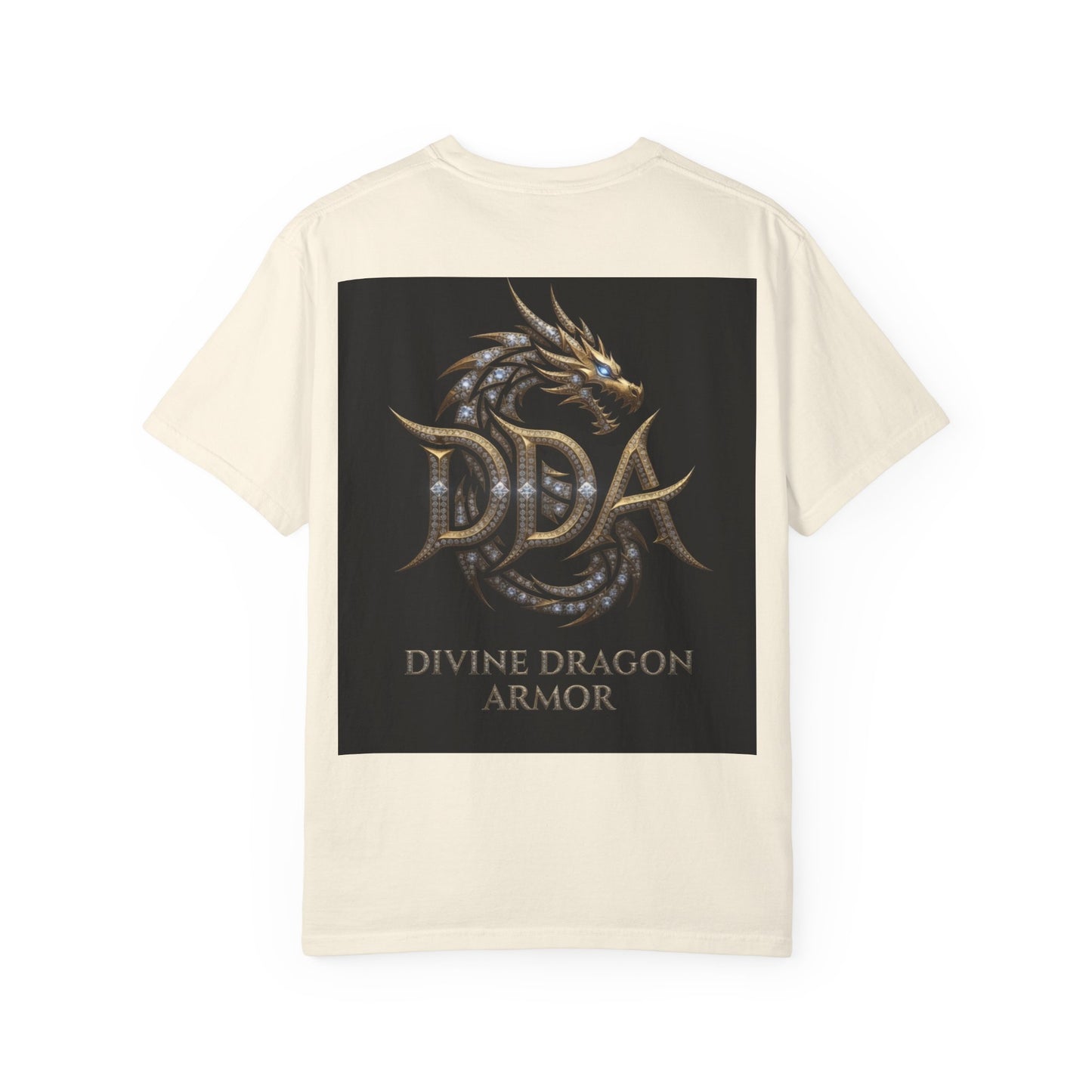 A Dragon Storm Graphic T-Shirt — Dark Fantasy Chest Print