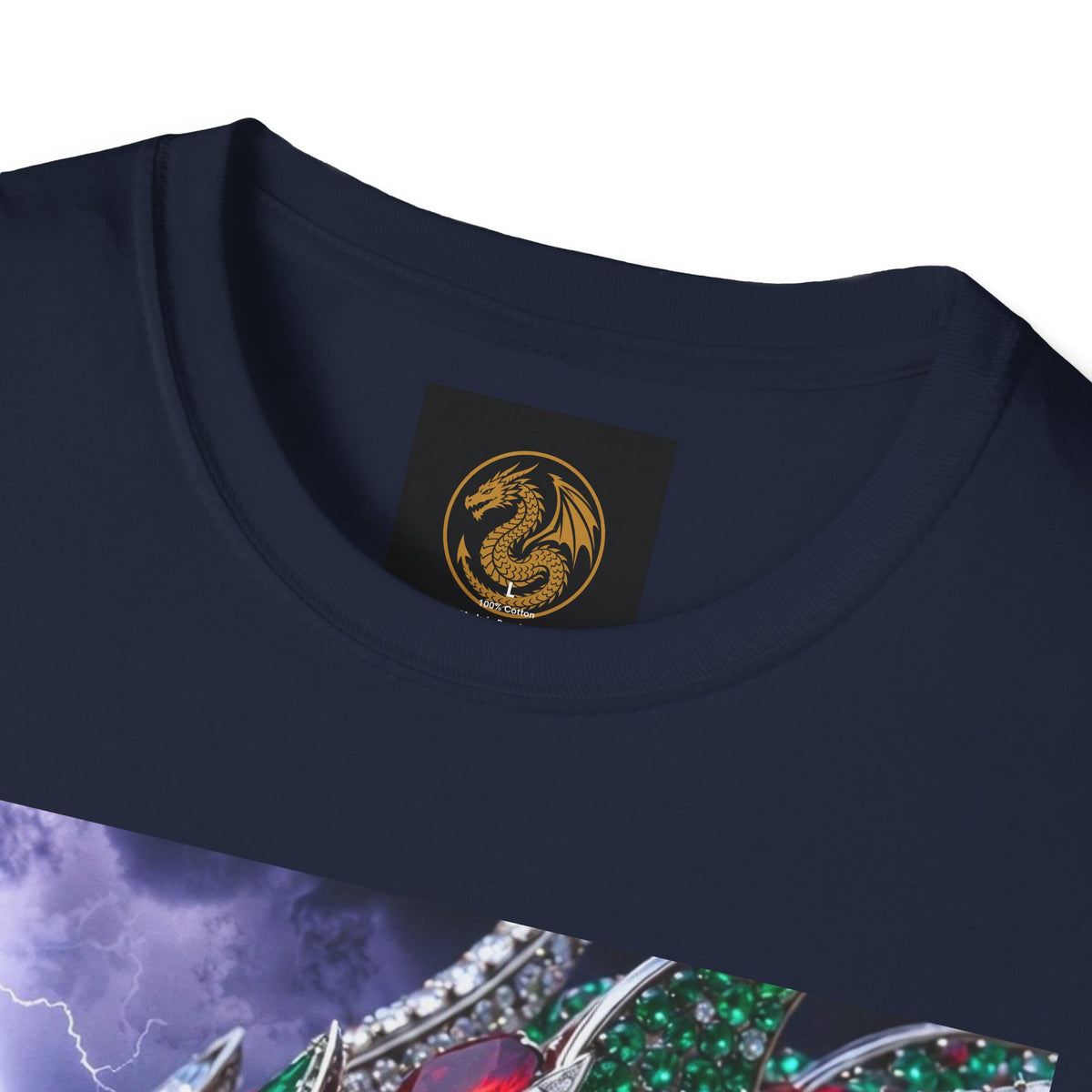 Electric Dragon Graphic T-Shirt