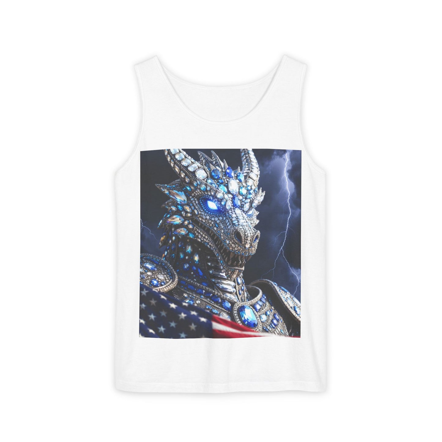 Patriotic Crystal Dragon Tank Top