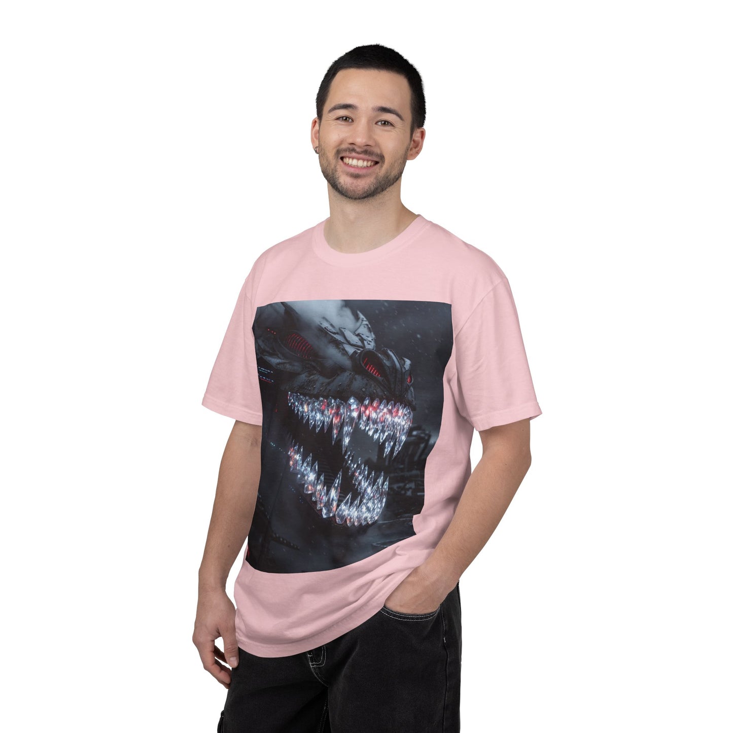 Graphic T-Shirt — Dark Monster Smile Artwork
