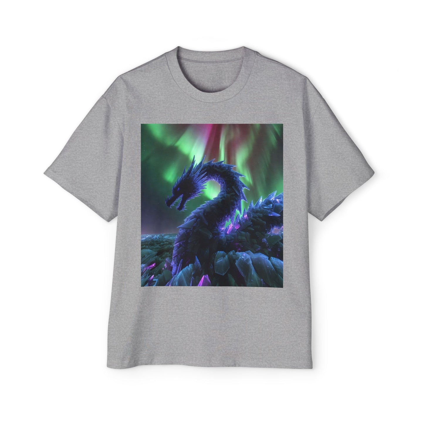 Northern Lights Dragon Tee — Fantasy Dragon Graphic T-Shirt
