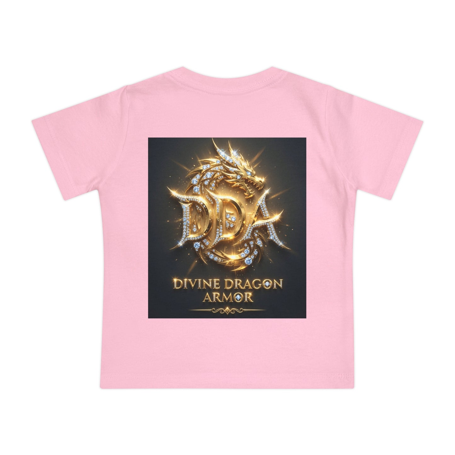 A Baby T-Shirt — Divine Dragon Armor Lightning Robot Graphic