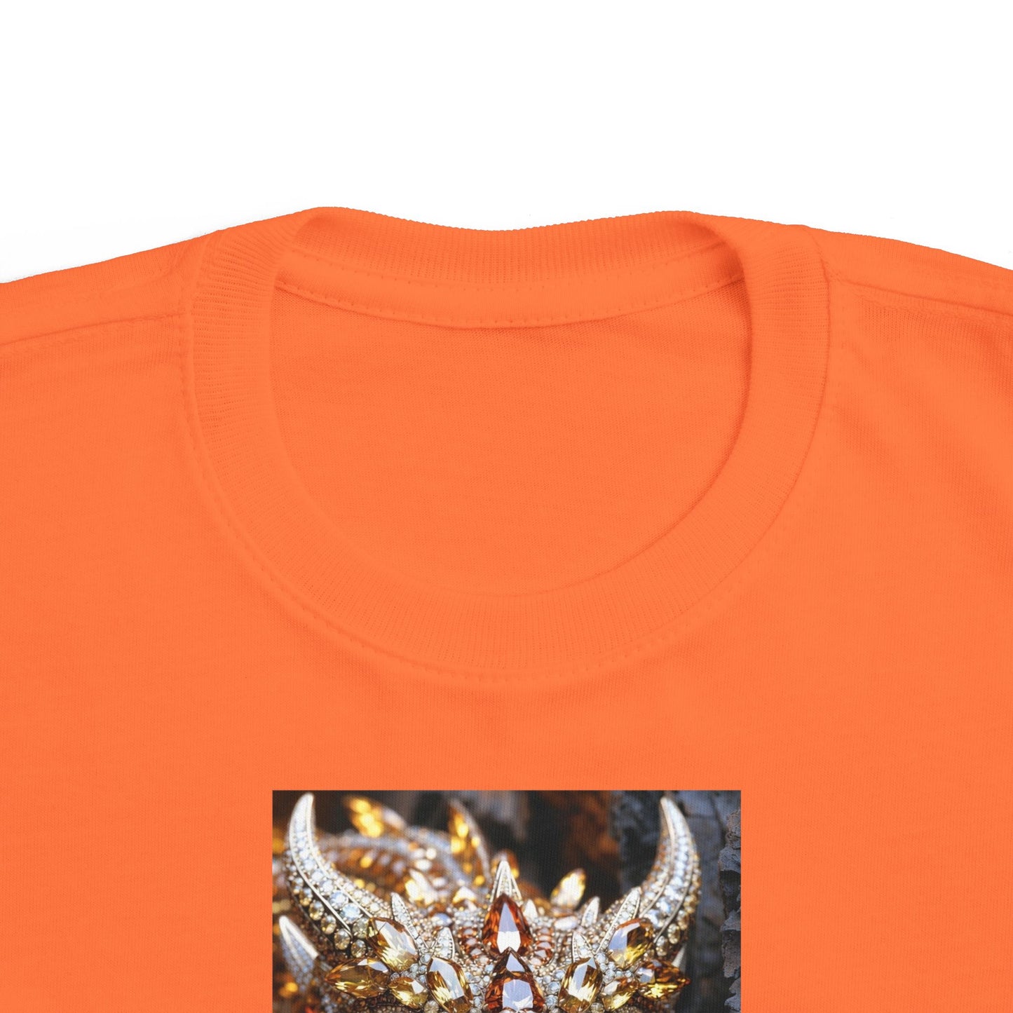 Toddler Tee — Fierce Gold Dragon Graphic Shirt