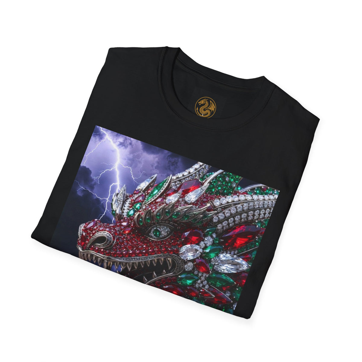 Electric Dragon Graphic T-Shirt